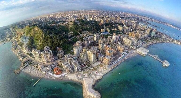 Appartamento Bella Vista Durrës Exteriör bild
