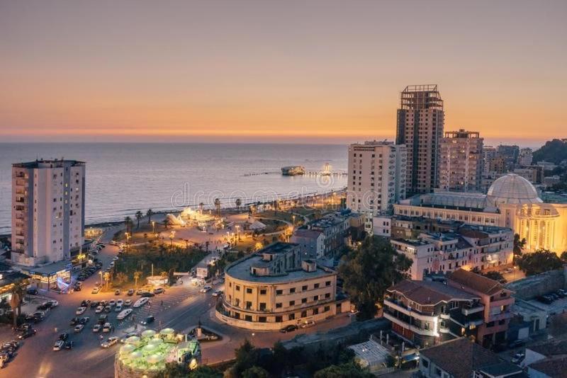 Appartamento Bella Vista Durrës Exteriör bild